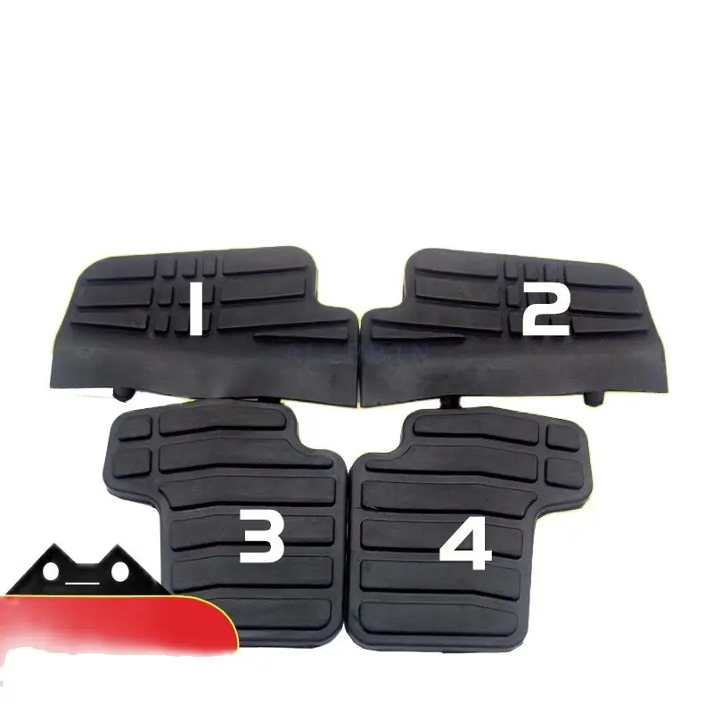 For Daewoo Doosan DH60-7 Excavator Walk pedal rubber cover travel control pedal rubber shell stepping pad Excavator Accessories