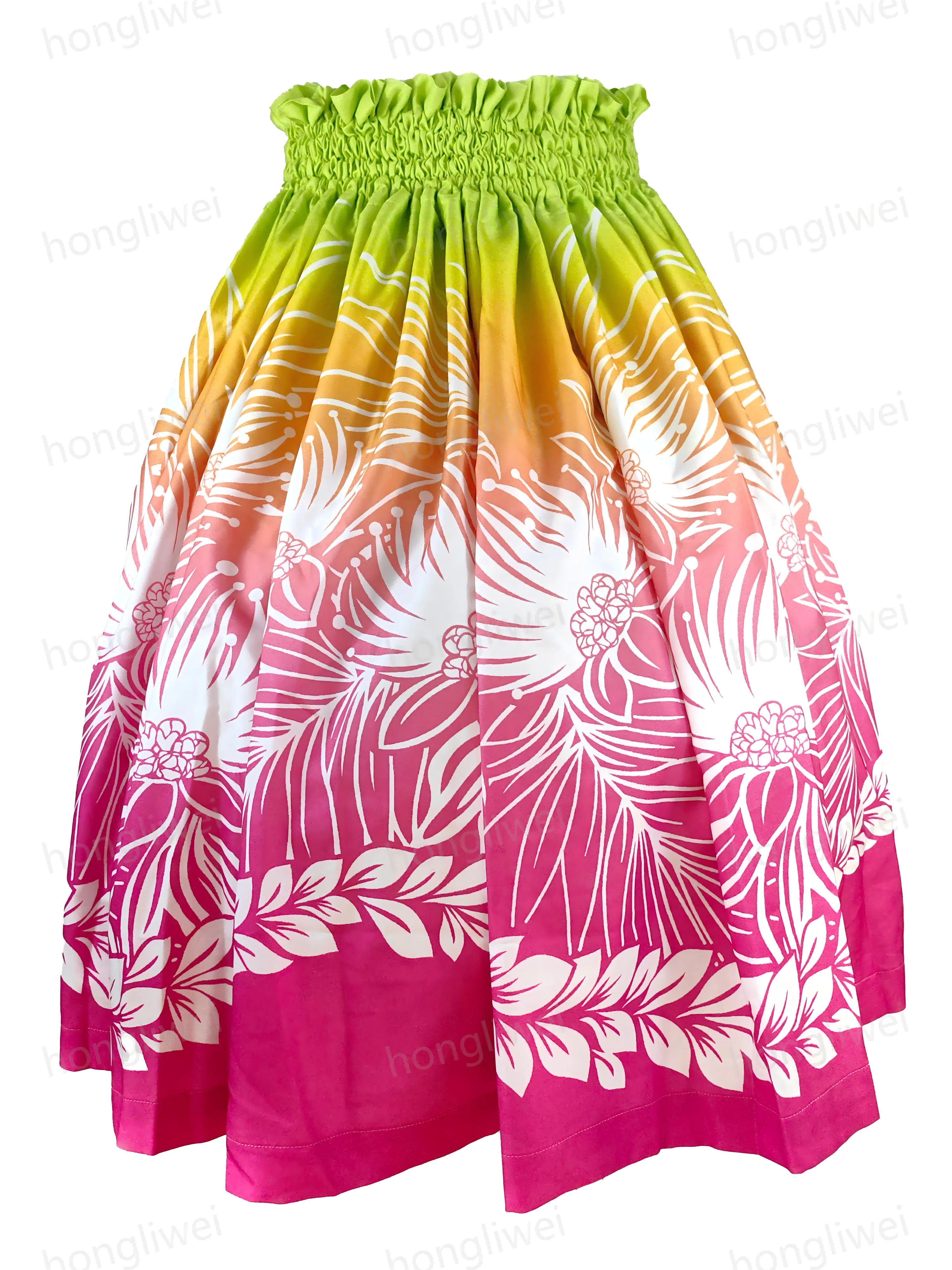 

Юбка Hula Dance Pa'u для женщин, новое модное платье для выступлений, украшение для вечеринки в гавайском стиле