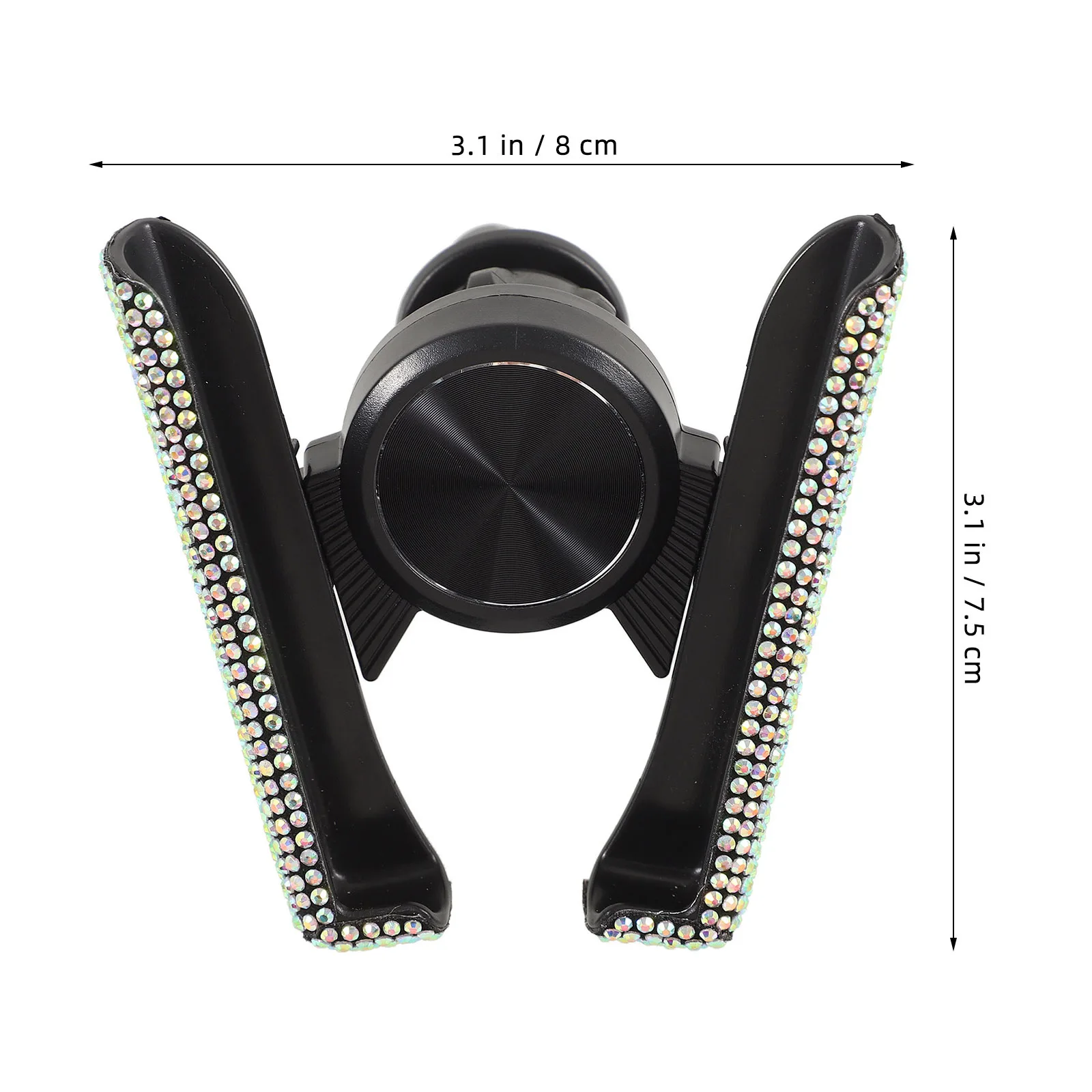 

Car Phone Mount For Vent Rhinestone Vent Holder Universal Mobile Device Mount Compatible With Smartphones Recorders