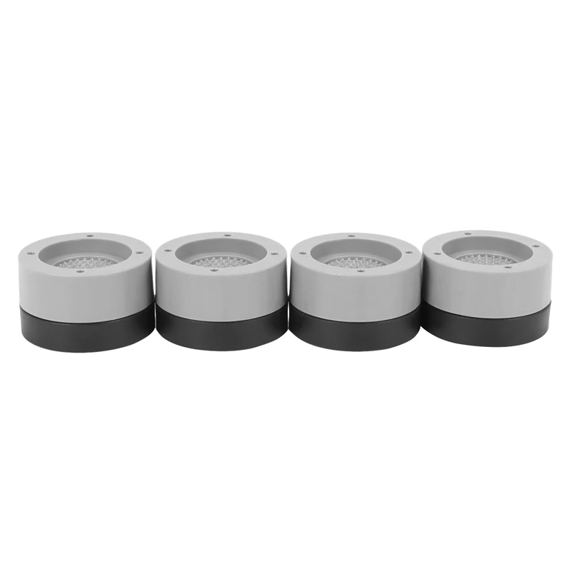 8 Pcs Anti-Vibration Pads Rubber Noise Reduction Vibration Anti-Walk Foot Mount (Gray)