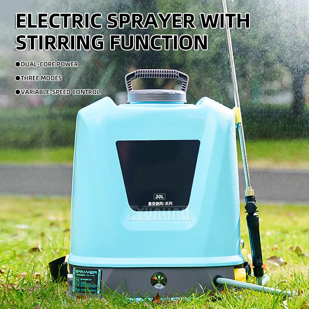 Agricultural Pesticide Mixing Sprayer, Backpack Electric Disinfection Sprayer