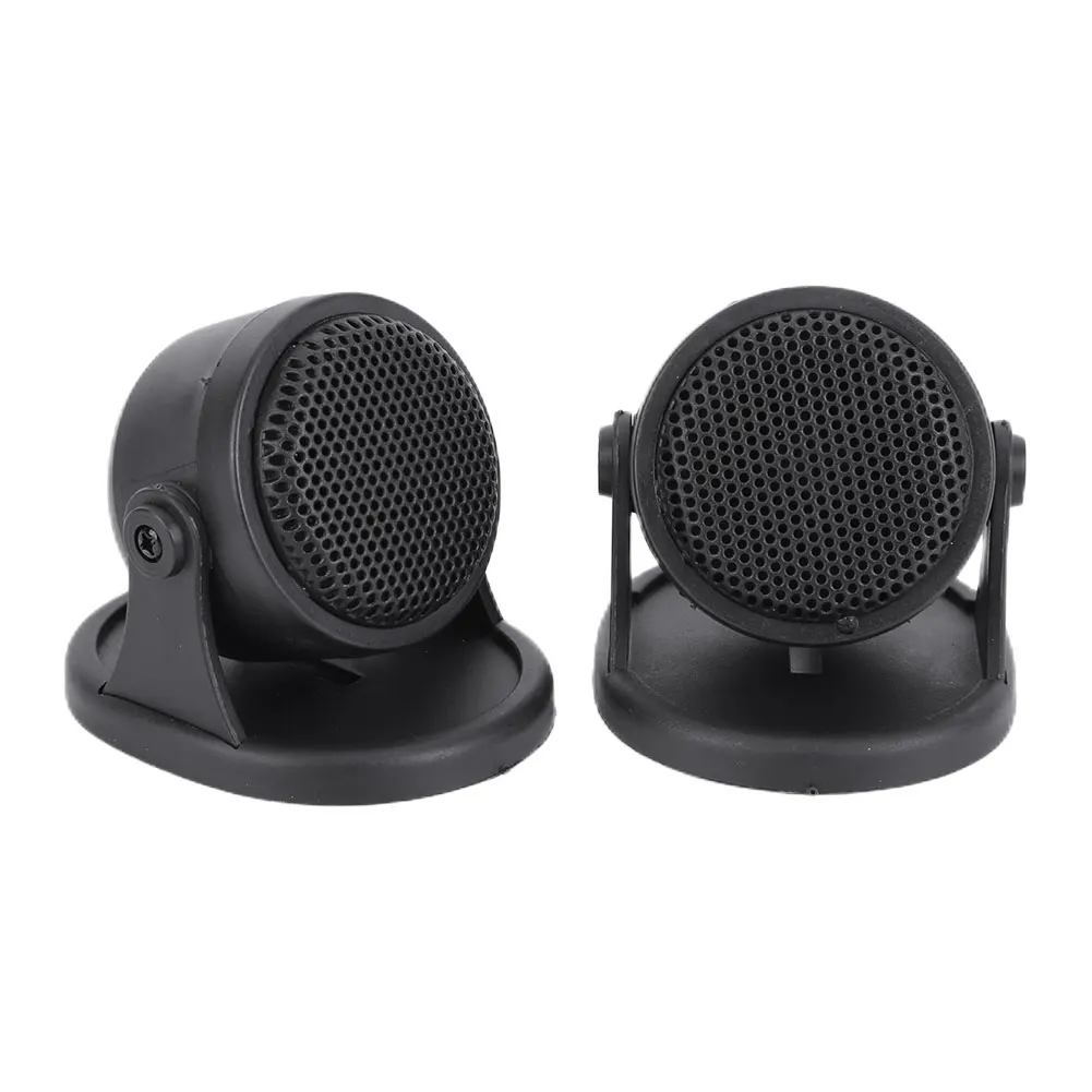 12V Mini Dome Tweeter 20W High Efficiency Car Speaker 45 Degree Adjustable Loudspeaker 98dB Car Horn Sound for Vehicle SUV Auto