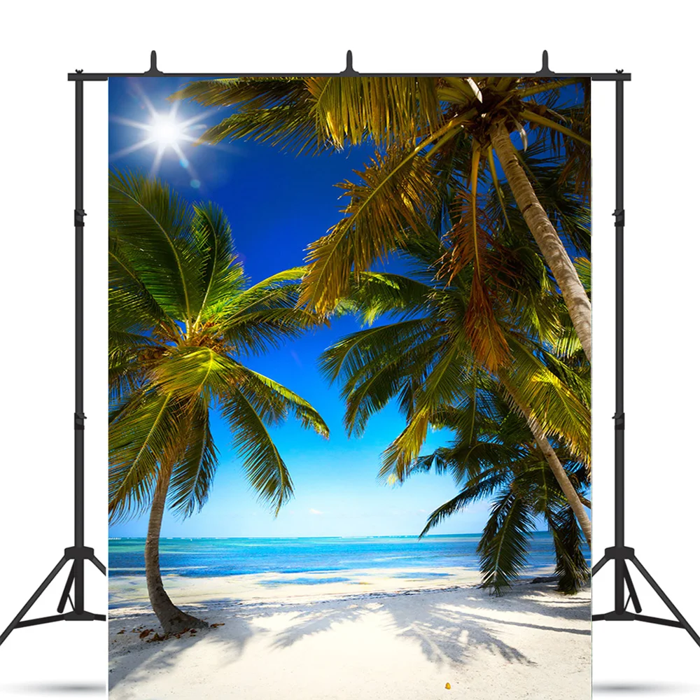 

ZHISUXI Vinyl Custom Beach Scenery Photography Backdrops Props Forest Grassland Street Fairy Tale Photo Studio Background FF-07