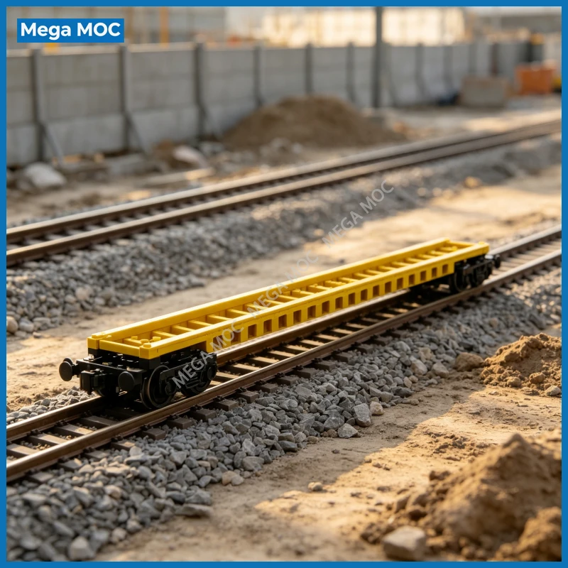 modern-railway-scene-building-blocks-flatcar-autorack-moc-hand-assemble-train-model