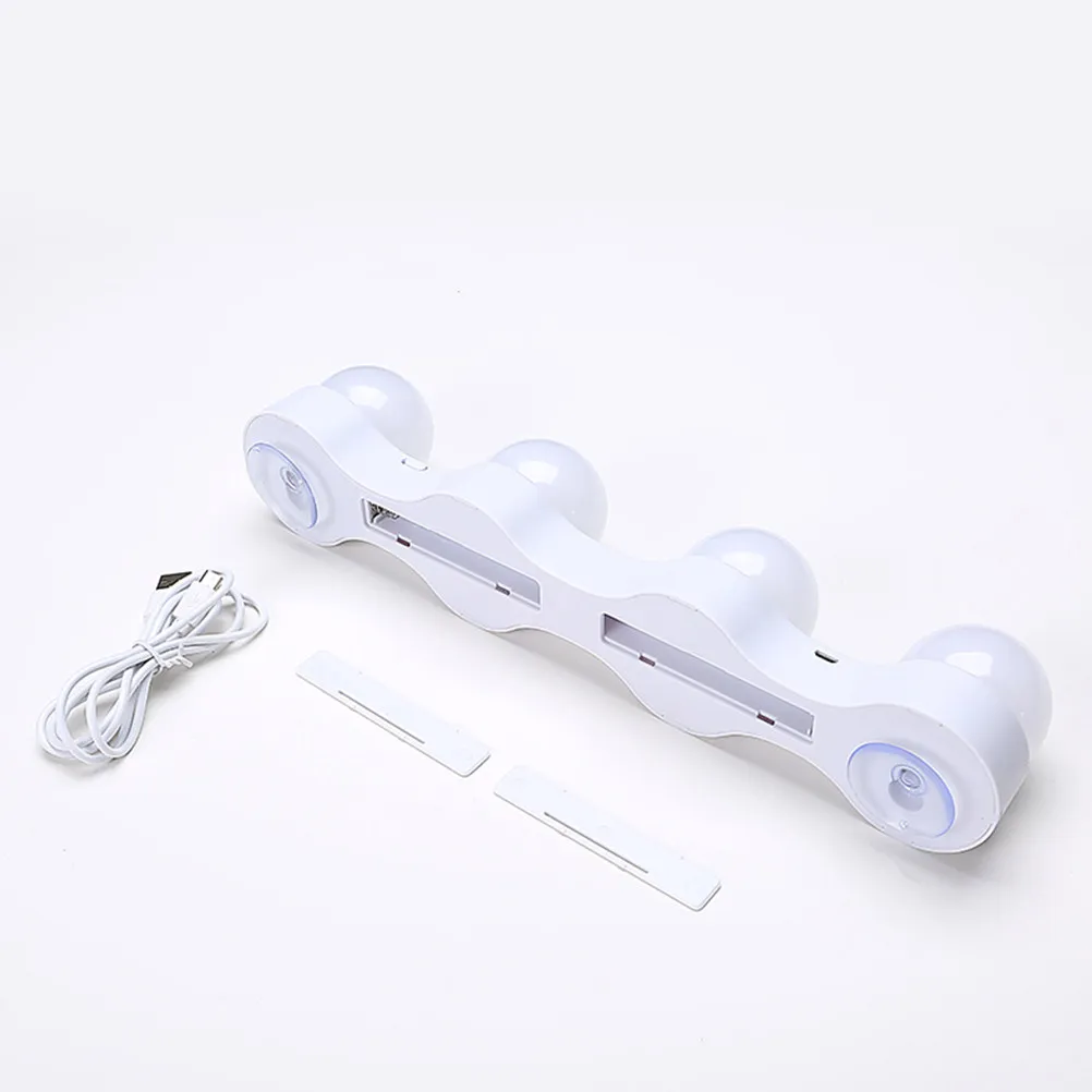 LED Mirror Front Light Portable Makeup Lamp Suction Cup Installation No Tools Required for Vanity Table Showroom Hotel Bright
