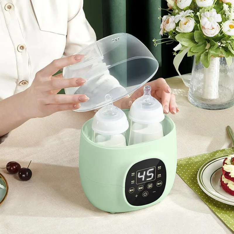 2 in 1 Baby flaschen Heizung Flasche Sterilisator automatische Heizung Muttermilch wärmer Maschine konstante Temperatur Milch wärmer Baby