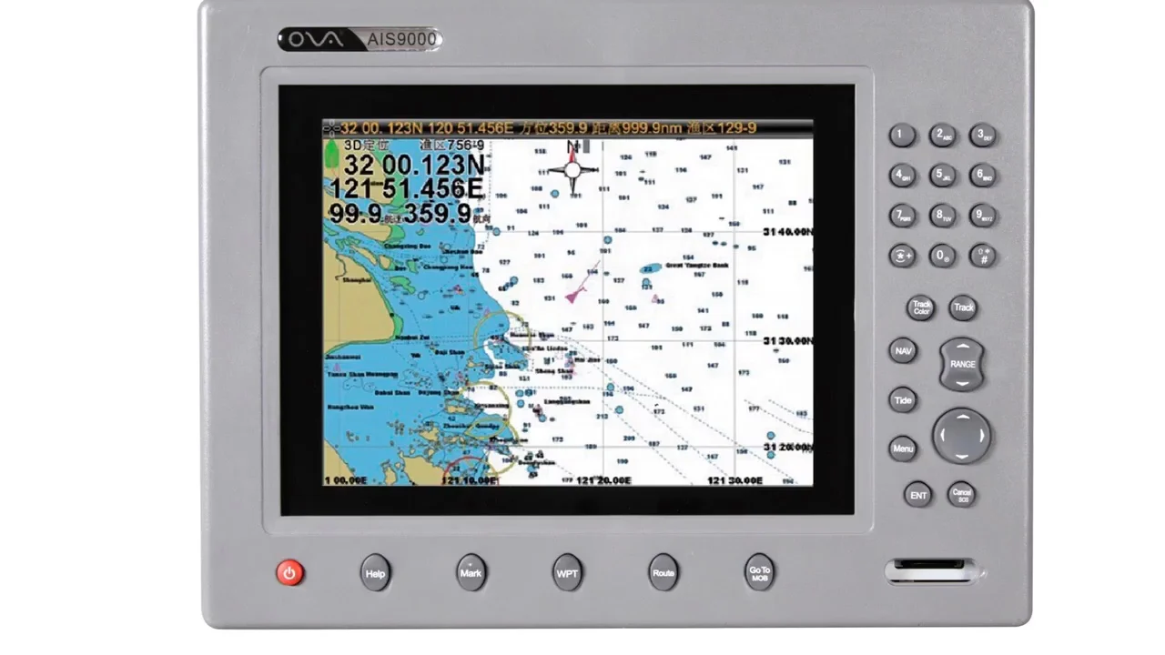 Boat equipment 12 Inches Marine gps plotter and ais