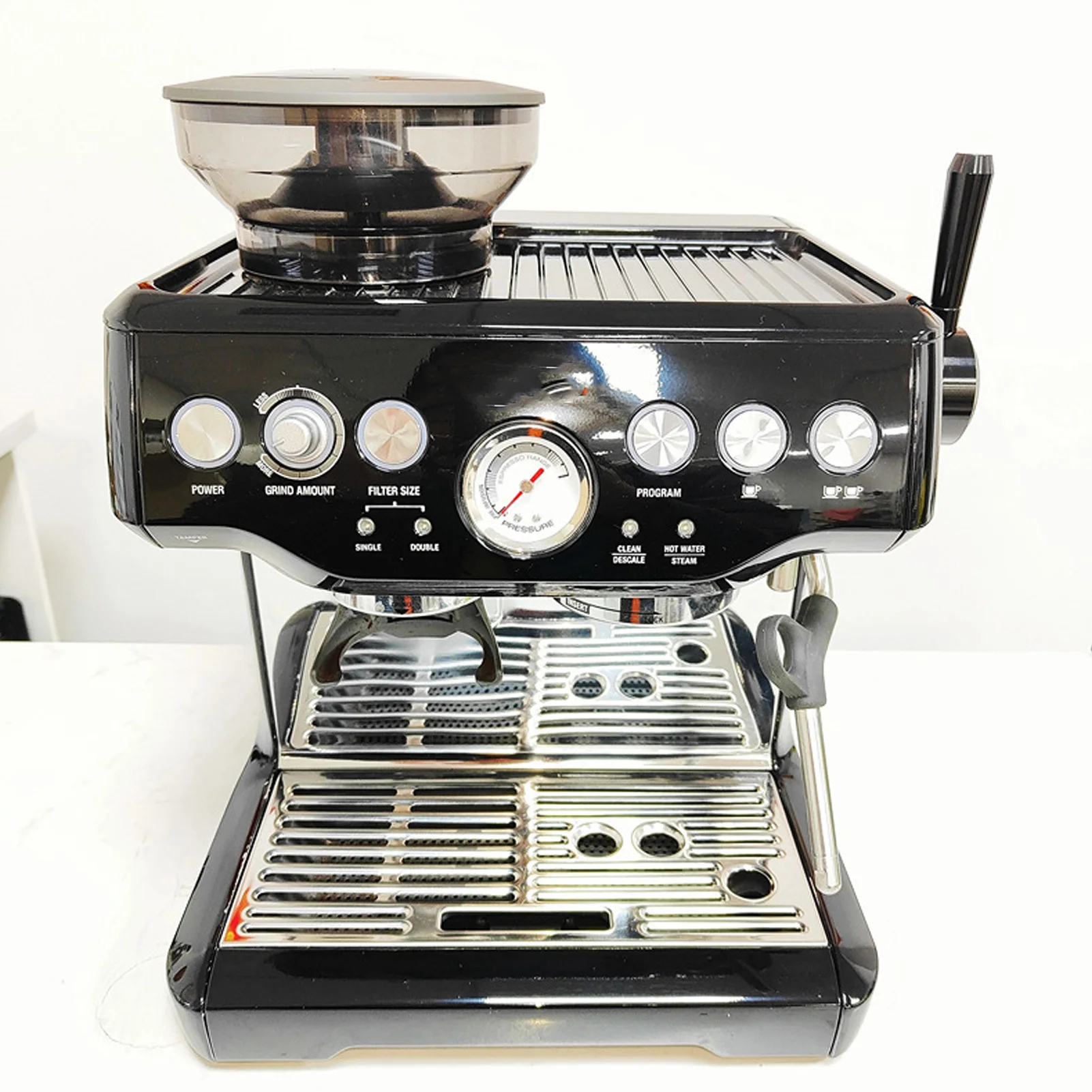 Coffee Machine Steam Lever Aluminium Alloy Easy Installation Glossy Coffee Machine Steam Knob Lever for Sage BES870