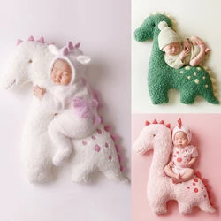 Dinosaur Posing Doll Photography Props Cute Animal Shaped Baby Photo Backdrop Decoration Props Studio Newborn Photo Posing Aid