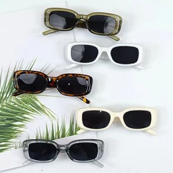 Small Frame Rectangle Sunglasses Women's Brand Designer Simplicity Sun Glasses Women Outdoor Leisure Eyewear UV400 Gafas De Sol