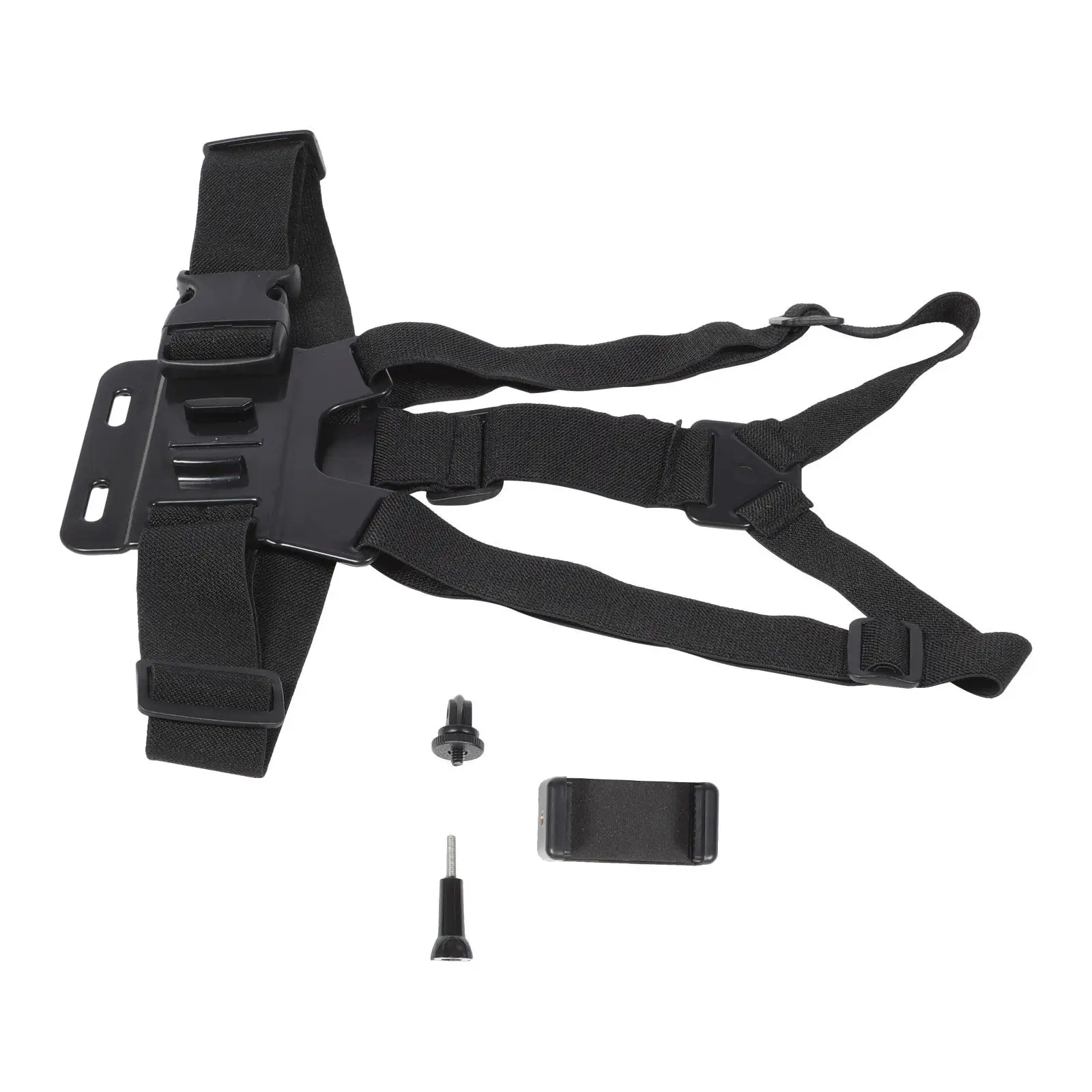 1Set Quick Release Camera Chest Strap High-Grade Polyester ABS Material Sturdy Adjustable Waist Belt for Outdoor Photography