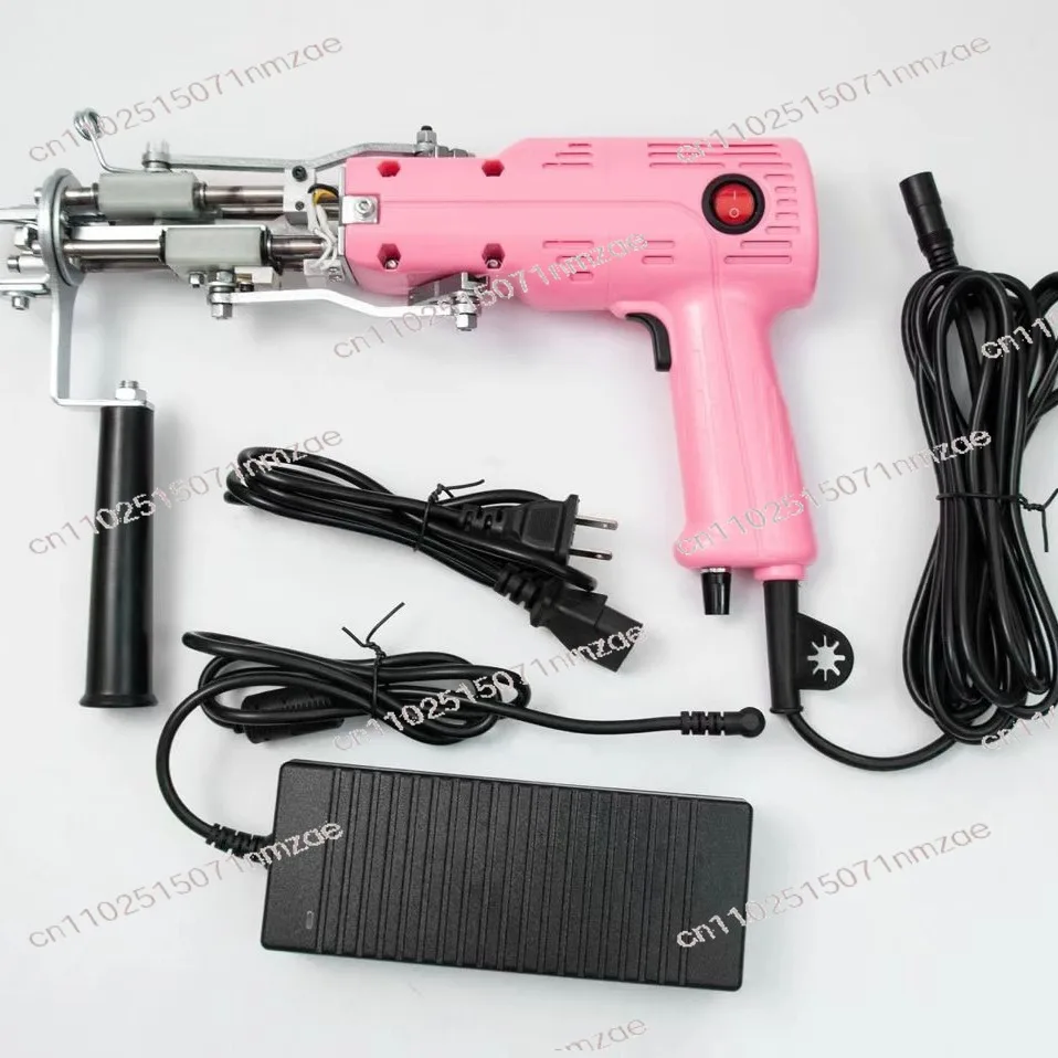 New 2 in 1 Tufting Gun Electric Carpet Tufting Tool Rug Making Gun Electric Needle Gun for DIY Carpet Weaving