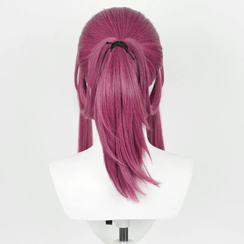 Honkai Star Rail Character Cosplay Kafka Wig with Ponytail for cosplay events Anime Exhibition Party Halloween
