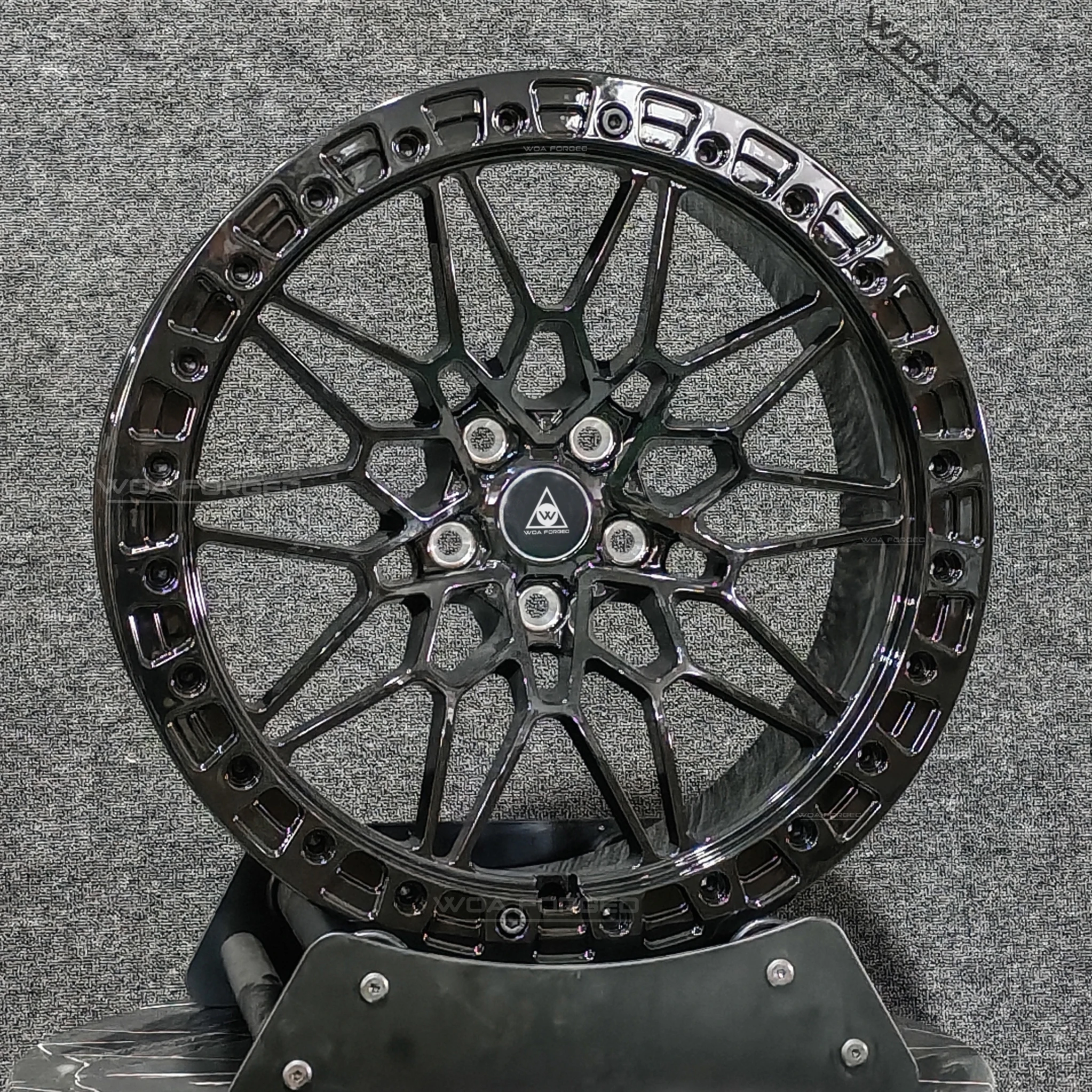 

Customized 826M 827M Polished Finish Deep Dish Racing Car Wheels Beadlock Forged Chrome Aluminum Passenger Cars-Compatible F