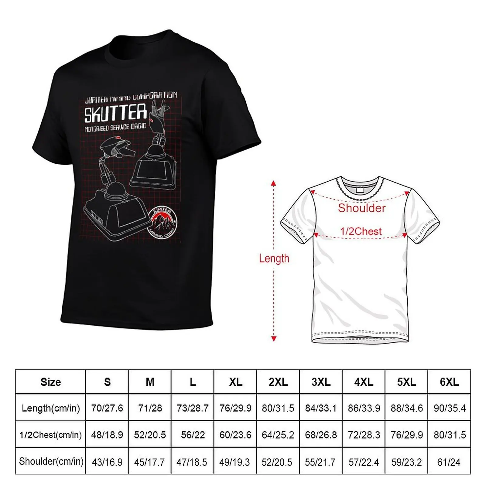 JMC Skutter Motorised Service Droid T-Shirt Luxury man animal prinfor boys mens graphic t-shirts big and tall