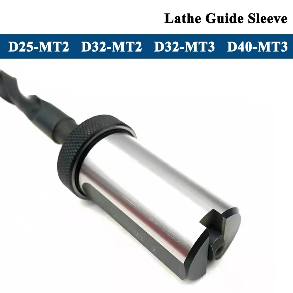 Imagem -03 - Suporte de Ferramentas Torno Cnc Bucha Guia de Revista Haste Cônica D25 D32 D40-mt1 Mt2 Mt3 Mt4 D32-mt3 D25-mt3 D25-mt3