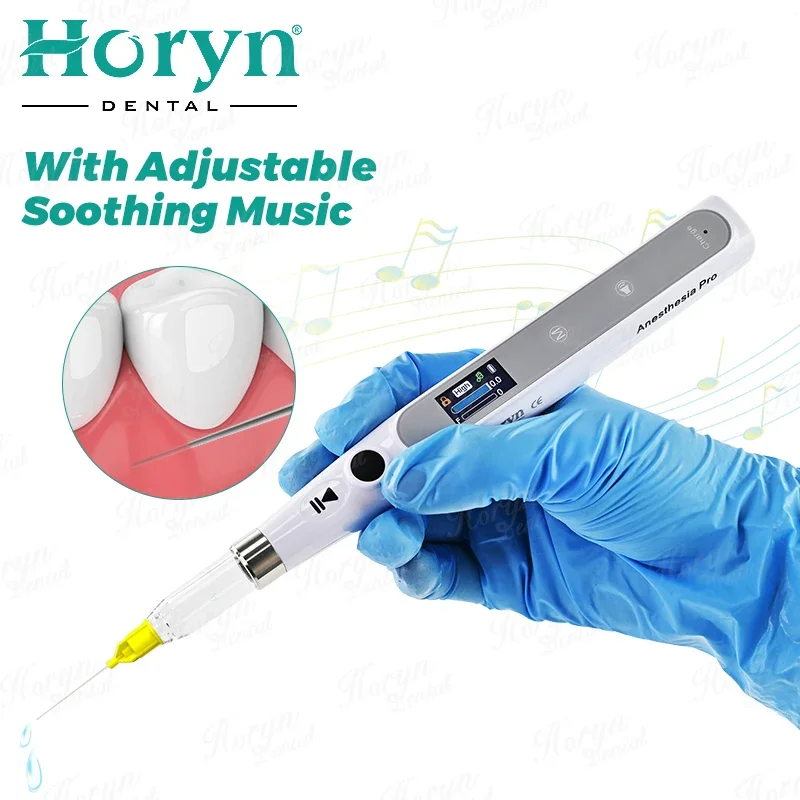 Horyn Den tal Oral anes thesia syr inge Painless Injector Professional Local anes thesia Device with LCD Display Dentist Instrum