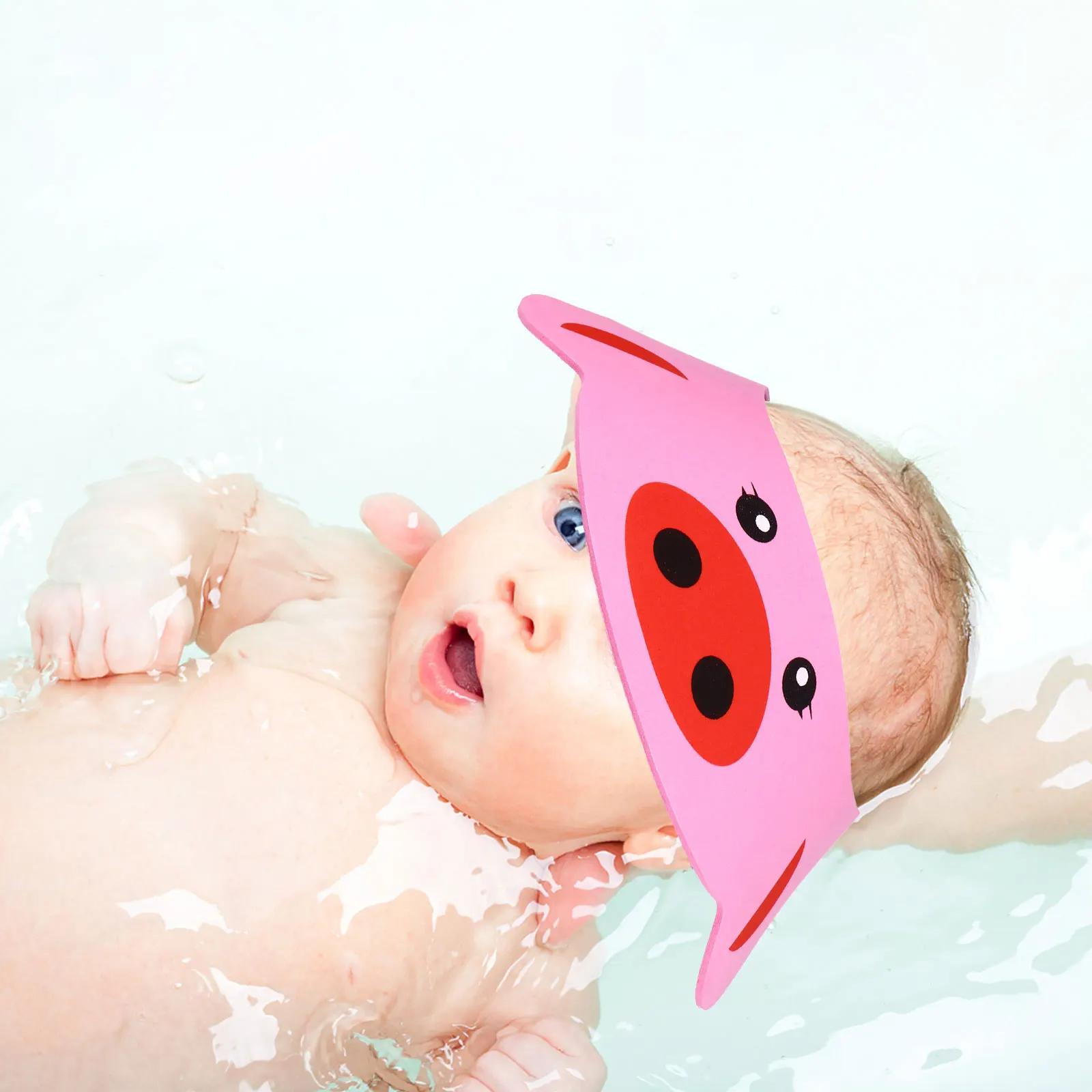 

3Pcs Cartoon Baby Bath Cap Shampoo Protector for Kids Toddler Comfortable Wear