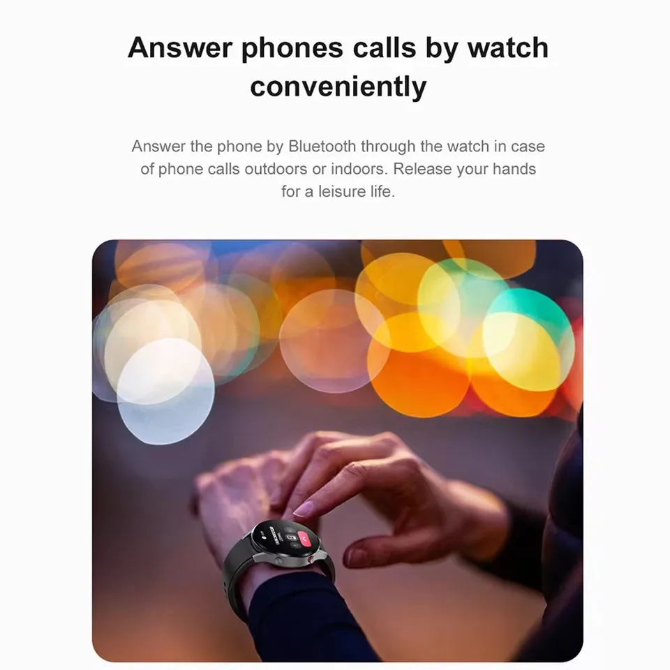 جديد الأصلي غالاكسي ساعة 4 الترا ساعة ذكية النساء HD AMOLED مكالمة صوتية لتحديد المواقع المقتفي الساعات الرياضية مخصص الهاتفي سوار السيدات #5