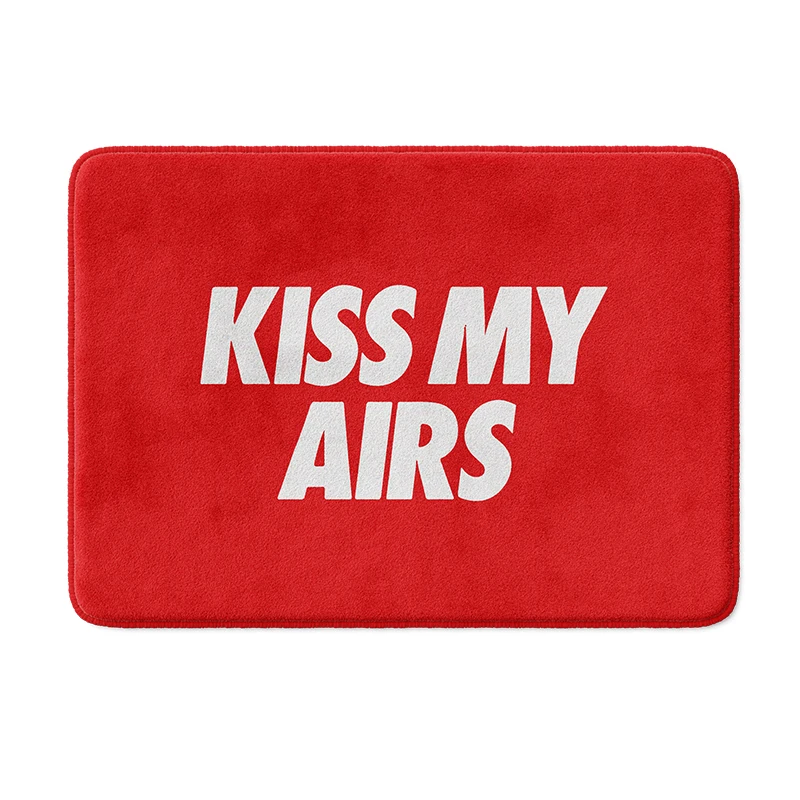 

Коврик для ванной Aertemisi Kiss My Airs с нескользящим основанием, впитывающий влагу, очень уютный, из фланели, напольный коврик-покрытие