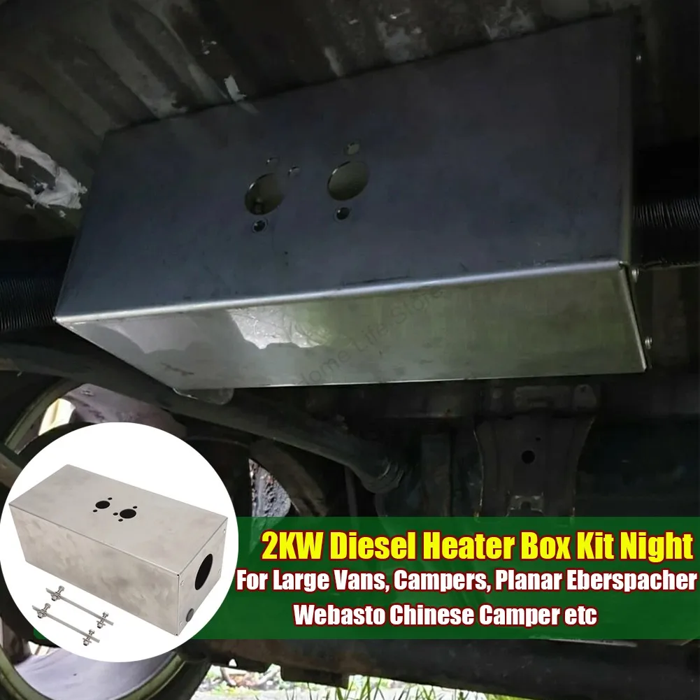 Scatola riscaldante diesel da 2KW per uso notturno, compatibile con Eberspacher, Webasto, camper cinesi, camper elettrici, furgoni di grandi dimension