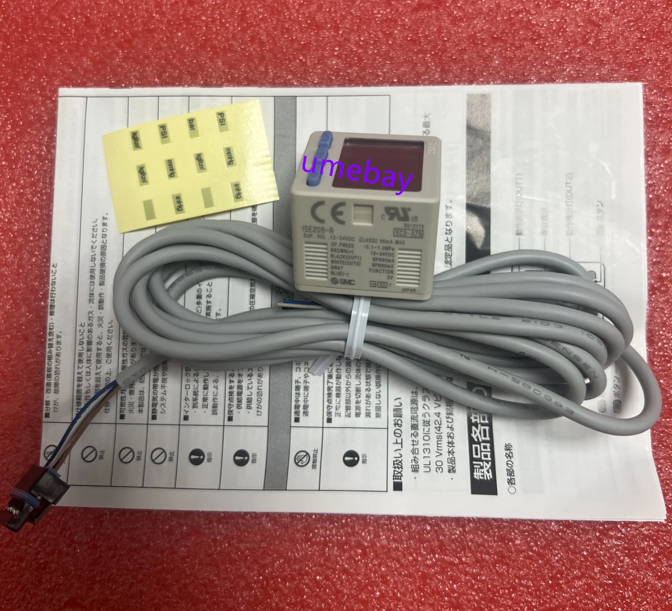 1pcs , Negative Pressure ,  Switch Sensor, ZSE30A-01-C-L   / ZSE30A-01-D-L  / ZSE30A-01-E-L   / ZSE30A-01-F-L