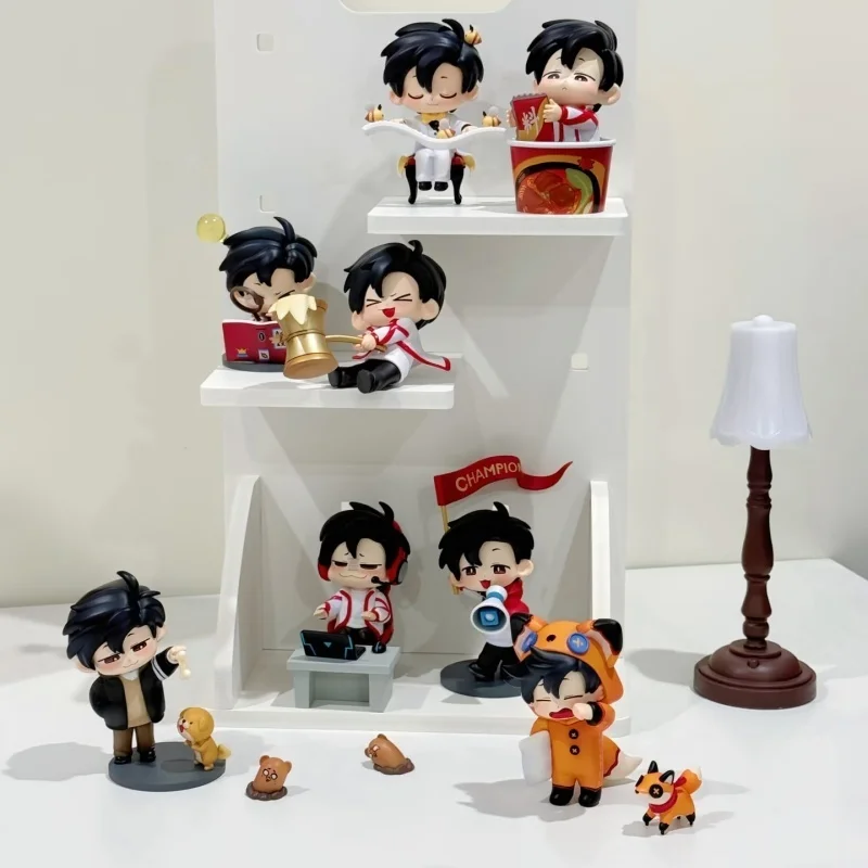 

The King'S Avatar Ye Xiu Daily Series Blind Box Mystery Box Dolls Kawaii Action Anime Figure Blind Box Toys Gift