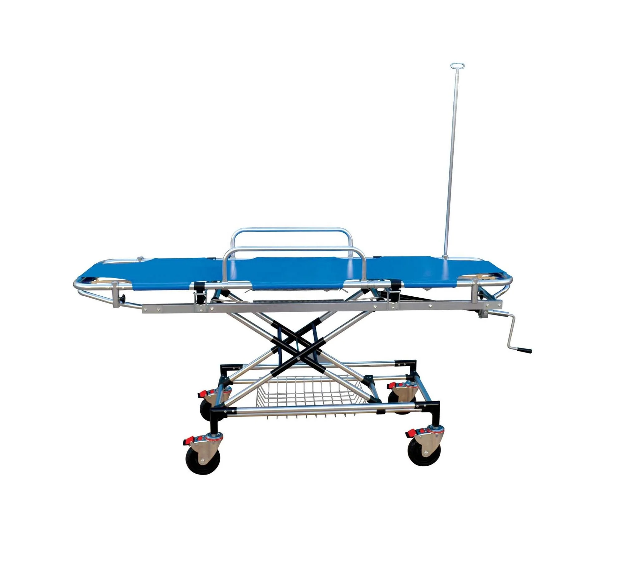 Automatic Folding Trolley Patient Transfer Ambulance  Stretcher