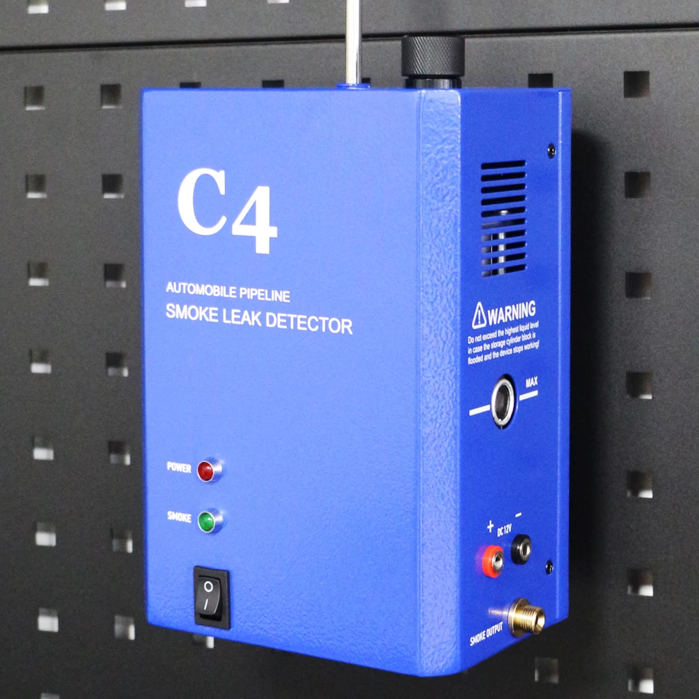 

Portable Automobile Smoke Leak Detector C4 Air Leak Diagnostic Instrument Exhaust Detection Oil Circuit