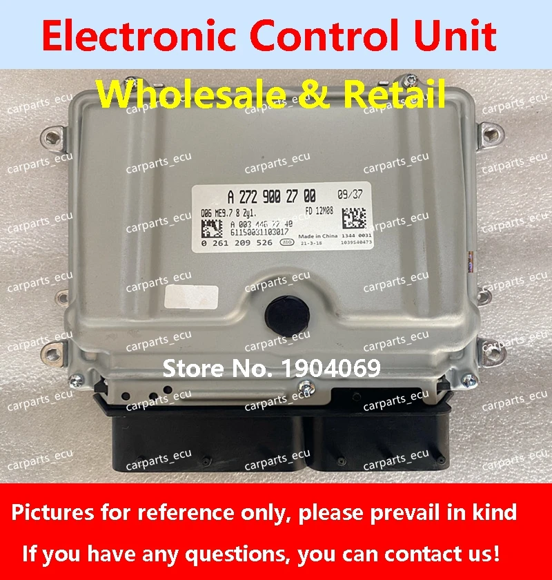 

Компьютерная плата двигателя автомобиля Benz S300/ECU/ME9.7 A272 A2729002700/A2729000400/A2721539479/A2721532492/A2721532091/A2729004400