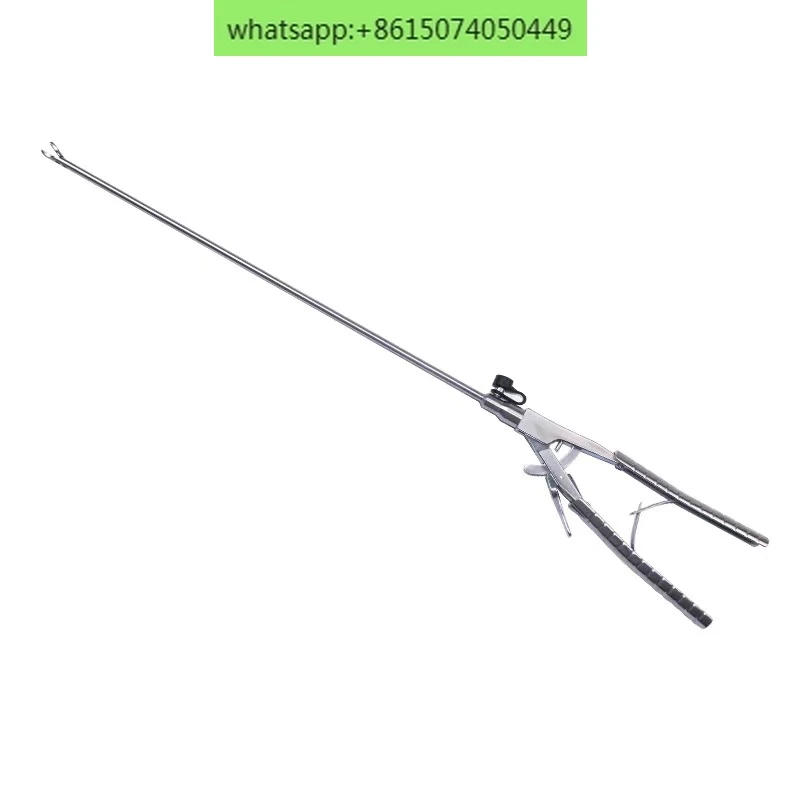 

Laparoscopic surgical instrument needleholder OVA type heavy-duty needleholder automatic return needle holder