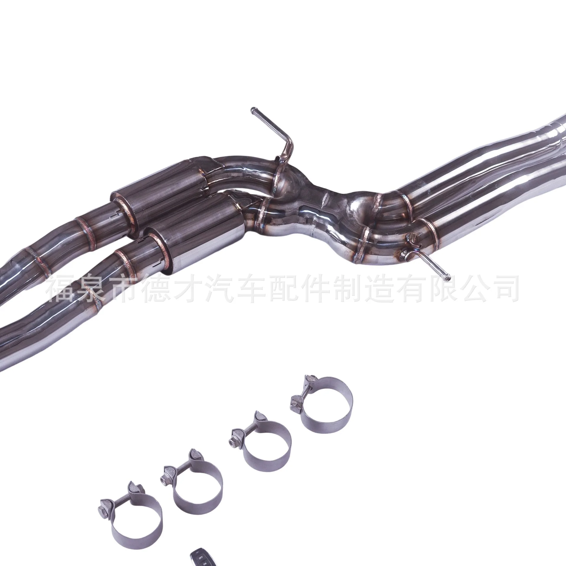 

Suitable for 12 Audi A73.0T GFC mid-tail exhaust system exhaust pipe sound wave stainless steel power
