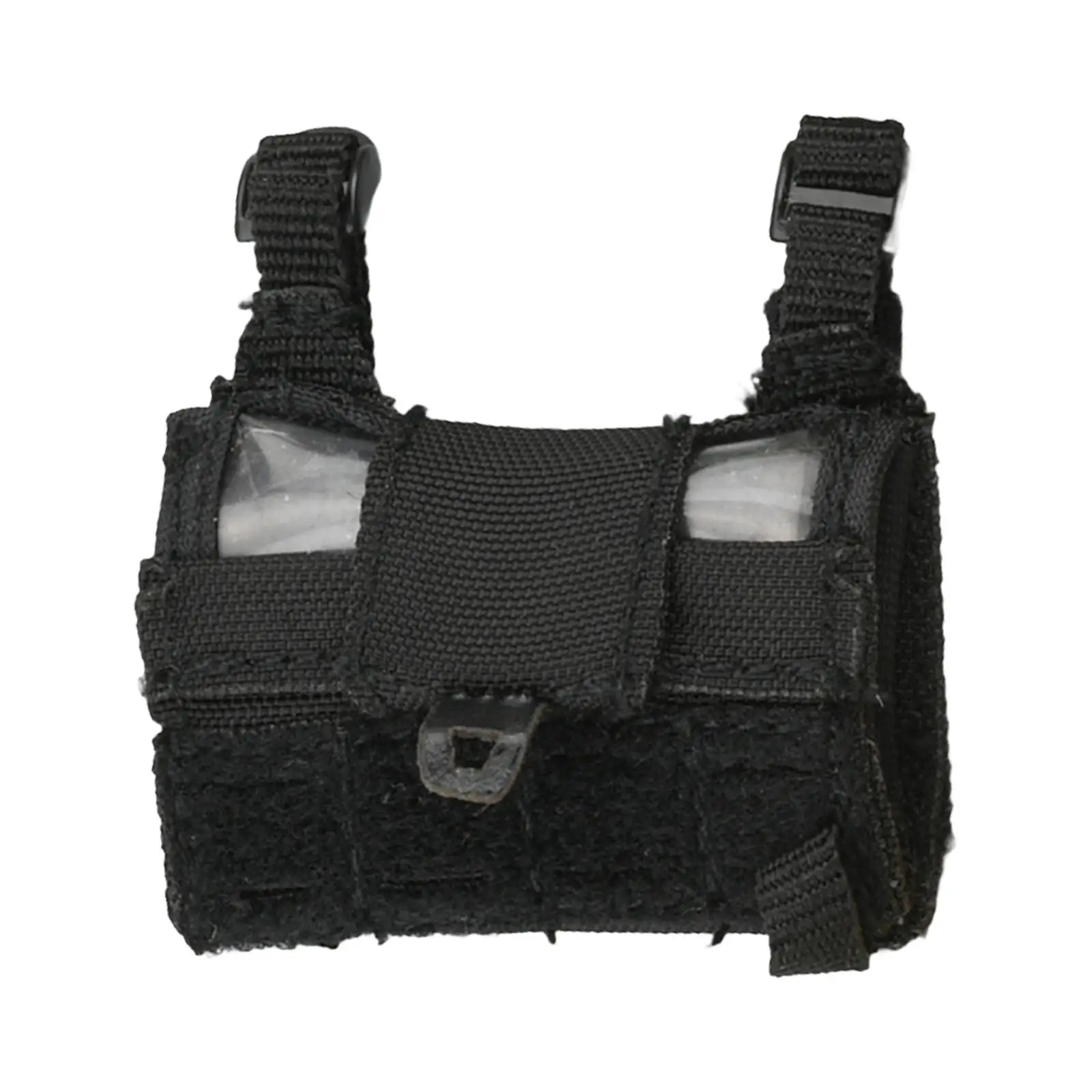 Bolsa de pulso em miniatura para modelo de soldado 1/6, bolsa de transporte de pano, acessório para casa de bonecas, brinquedo, presentes colecionáveis