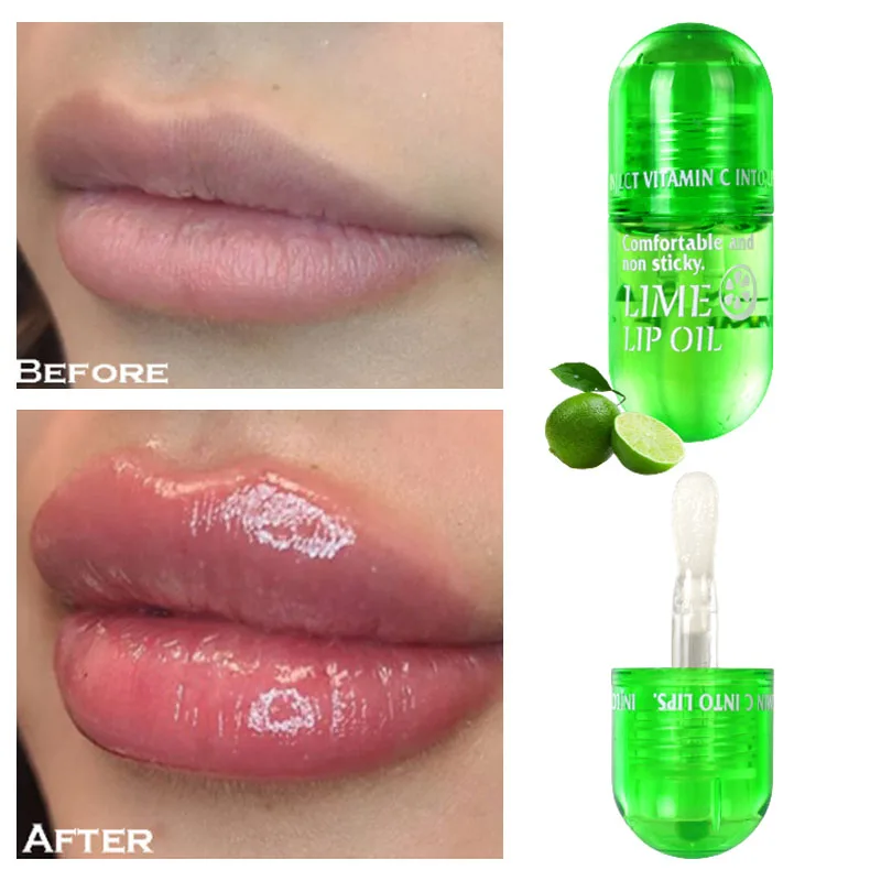 Vitamin E Lip Plumper Serum Lip Maximizer Volumizer Sexy Bigger Lips Plumping Lipstick Reduce Fine Line Moisturizing Serum Oil