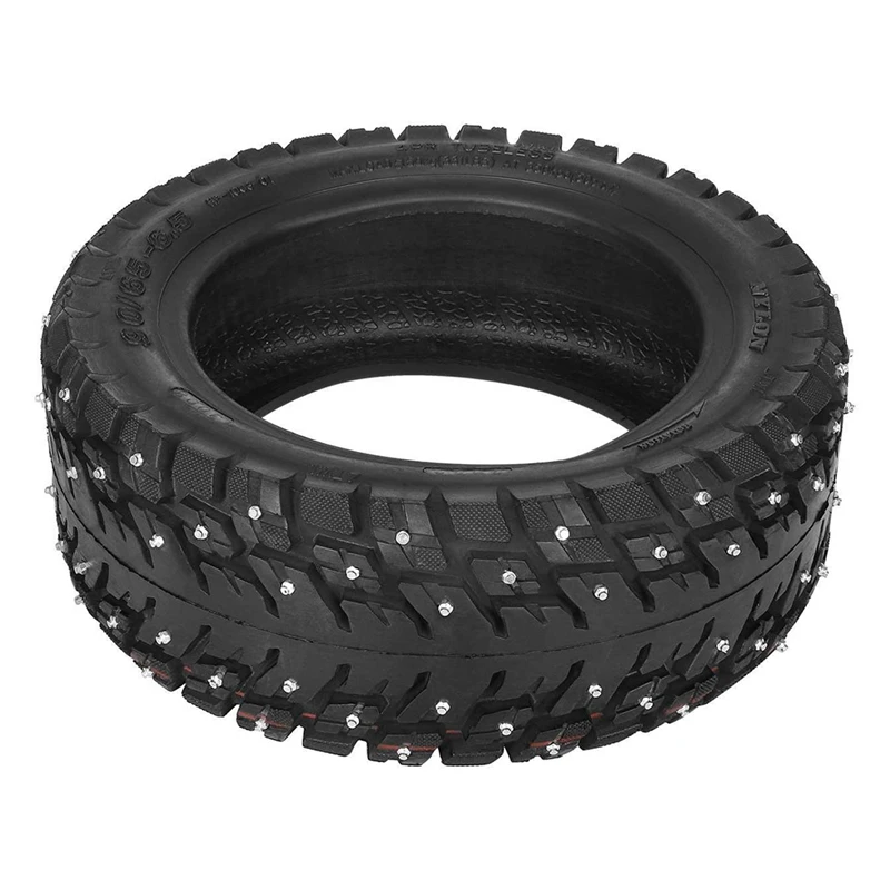 Ulip90/65-6.5 Snow Off-Road Vacuum Tire With Anti-Slip Spikes Electric Scooter Thick Tire