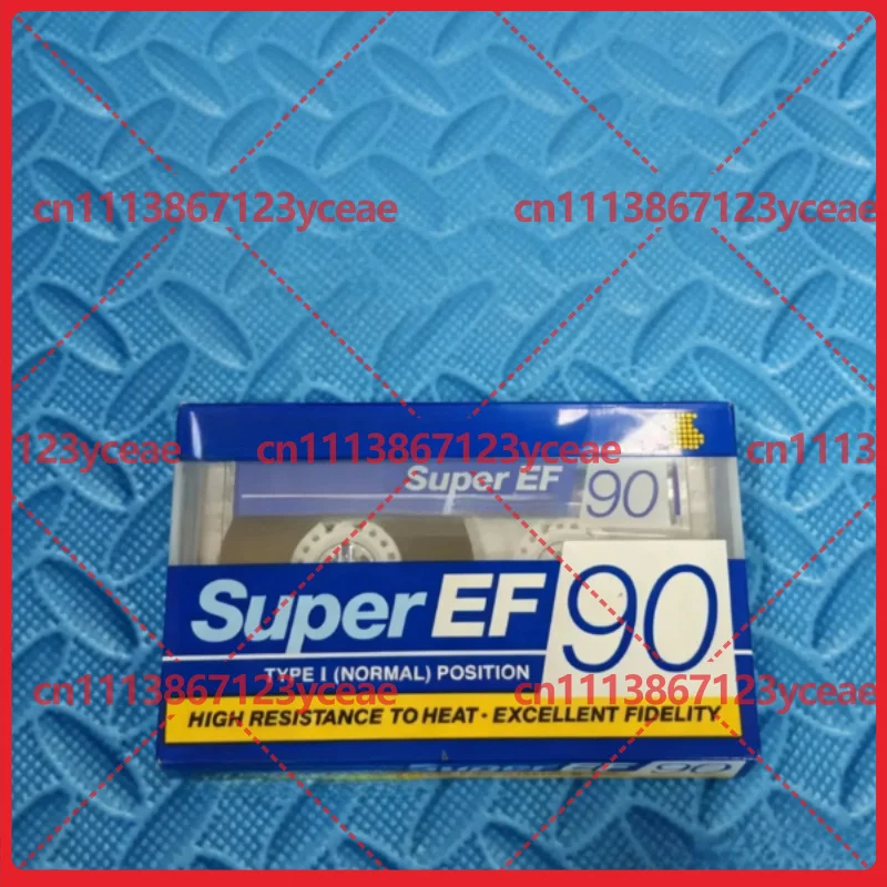 For SONY EF90 Type I Blank Audio Cassette Vintage Media for Music Recording & Nostalgic Collecting