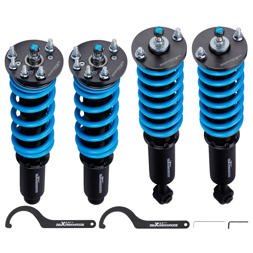 MaXpeedingrods COT6 Lowering Coilovers 24 Way Damping For Honda Accord 2003-2007 Suspension Coilovers Lowering Kit