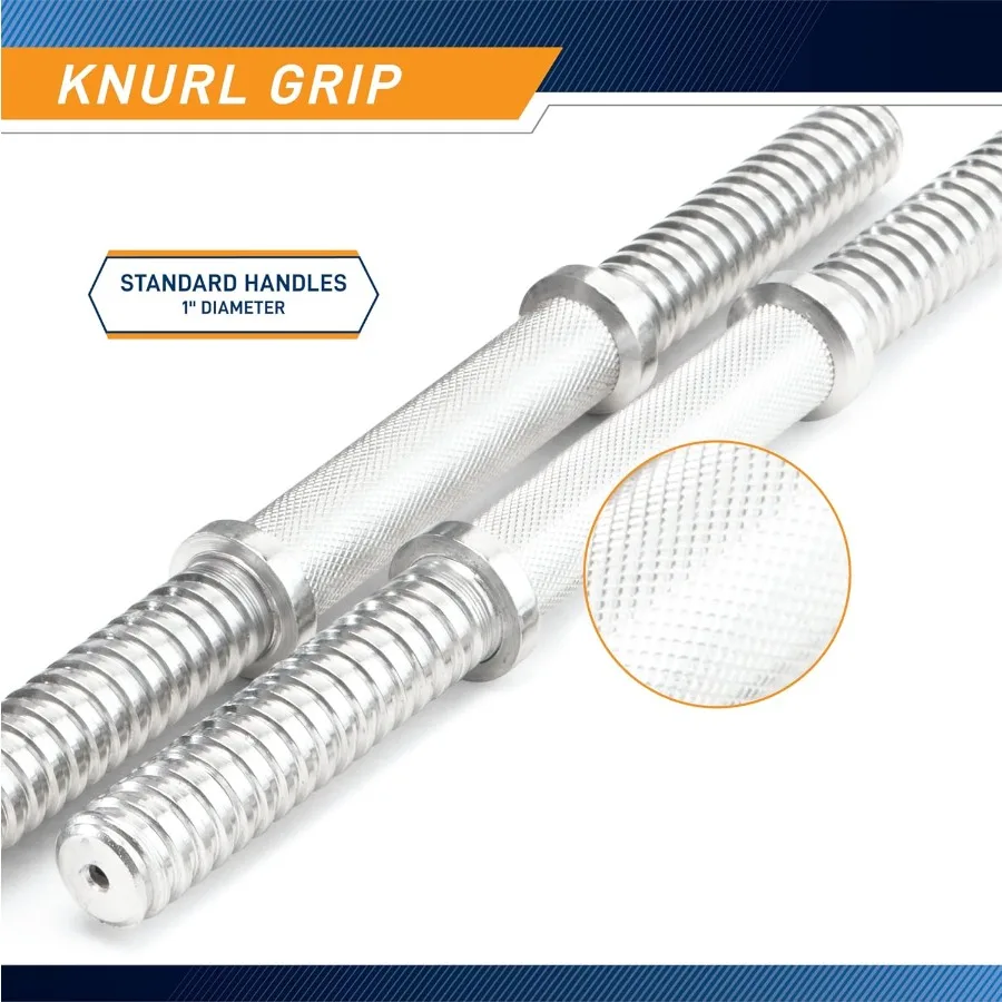 مجموعة دمبل قابلة للتعديل بوزن 40 رطلًا مع أطواق للمنزل وصالة الألعاب الرياضية وكمال الأجسام وتدريبات الوزن وتصميم مدمج لـ Effi #3