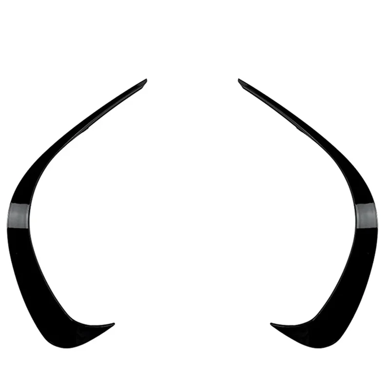

F9-1Pair Car Front Bumper Lip Splitter Spoiler Trims For Mercedes Benz C-Class W206 C200 C300 2022-2023 Air Knife Trims Cover