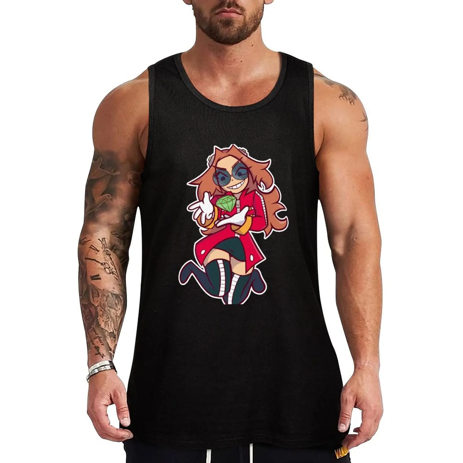

Egg Ma'am Tank Top Heavy Duty Tank Top Work Outdoor Sleeveless Shirt