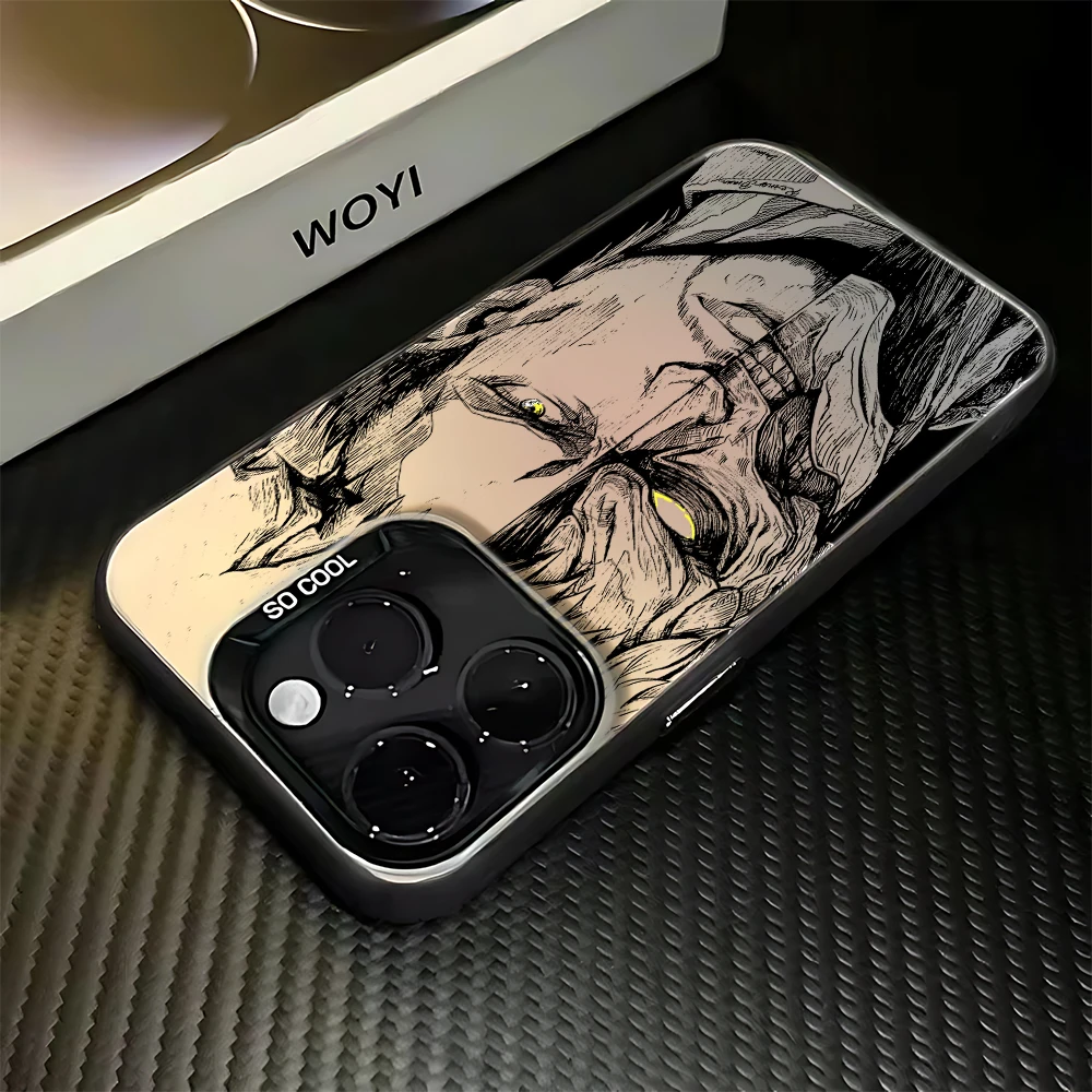 الفاخرة الساخن أنيمي هجوم على تيتان جراب هاتف vivo Y400 Y04 Y03 78 36 100 27 17s 16 V60 50 30e 40 27e 29 S15 iQOO Z10 Pro Lite 5G