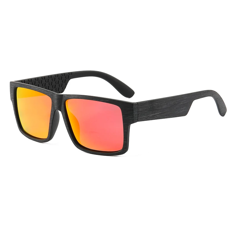 نظارات شمسية مستقطبة جديدة نظارات شمسية عصرية ملونة من الخشب المصقول مضادة للأشعة فوق البنفسجية #6