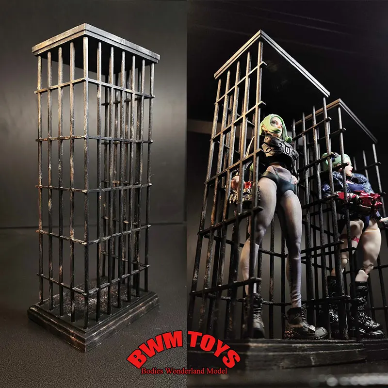 handmade-1-12-scale-mobile-suit-girl-accessories-hip-hop-style-miniature-prison-iron-cage-for-6inch-action-figure-doll