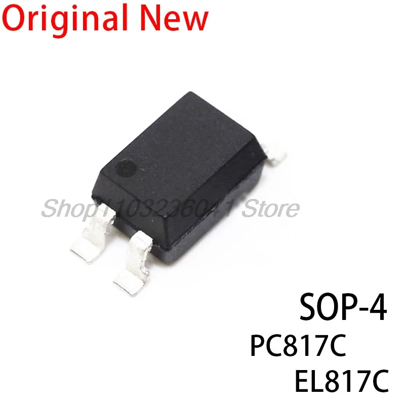 10PCS New and Original PC817C PC817 EL817 817 817C FL817C PS817C DIP-4 PC817 SOP-4 PC817C