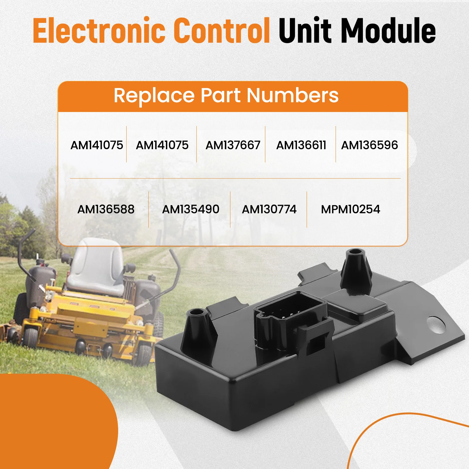 

Electronic Control Unit for John Deere X530 X534 X540 X590 X340 X300R AM136588