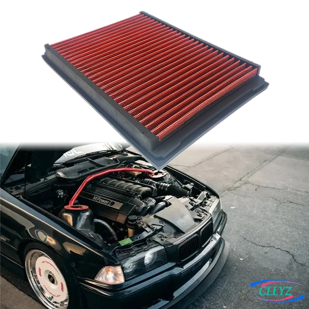 CLLYZ Air Filter High Flow Air Filter Auto Parts for BMW E46 E38 E39 E36 E83 E85 316 318 320 325 520 525 X3 Z3 Z4