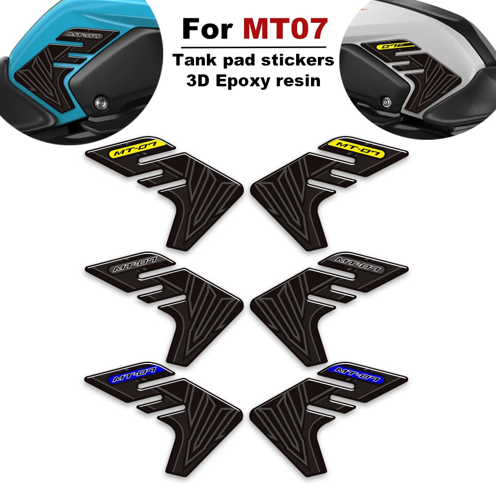 

Защитная накладка на бак мотоцикла, 3D гелевые защитные наклейки для краски, комплект для Yamaha MT07 MT 07 SP MT-07 2018 2019 2020