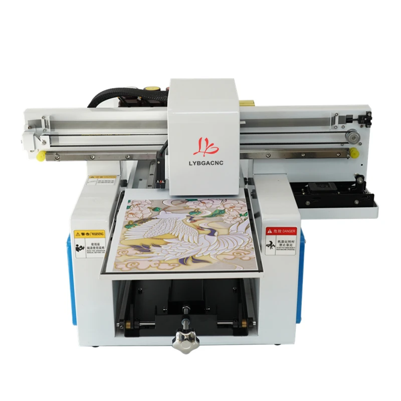 A4 Automatic Flatbed Photo UV DTG Inkjet Printer Machine 200X300mm Area Work Size for DIY Customized Printing On the Product