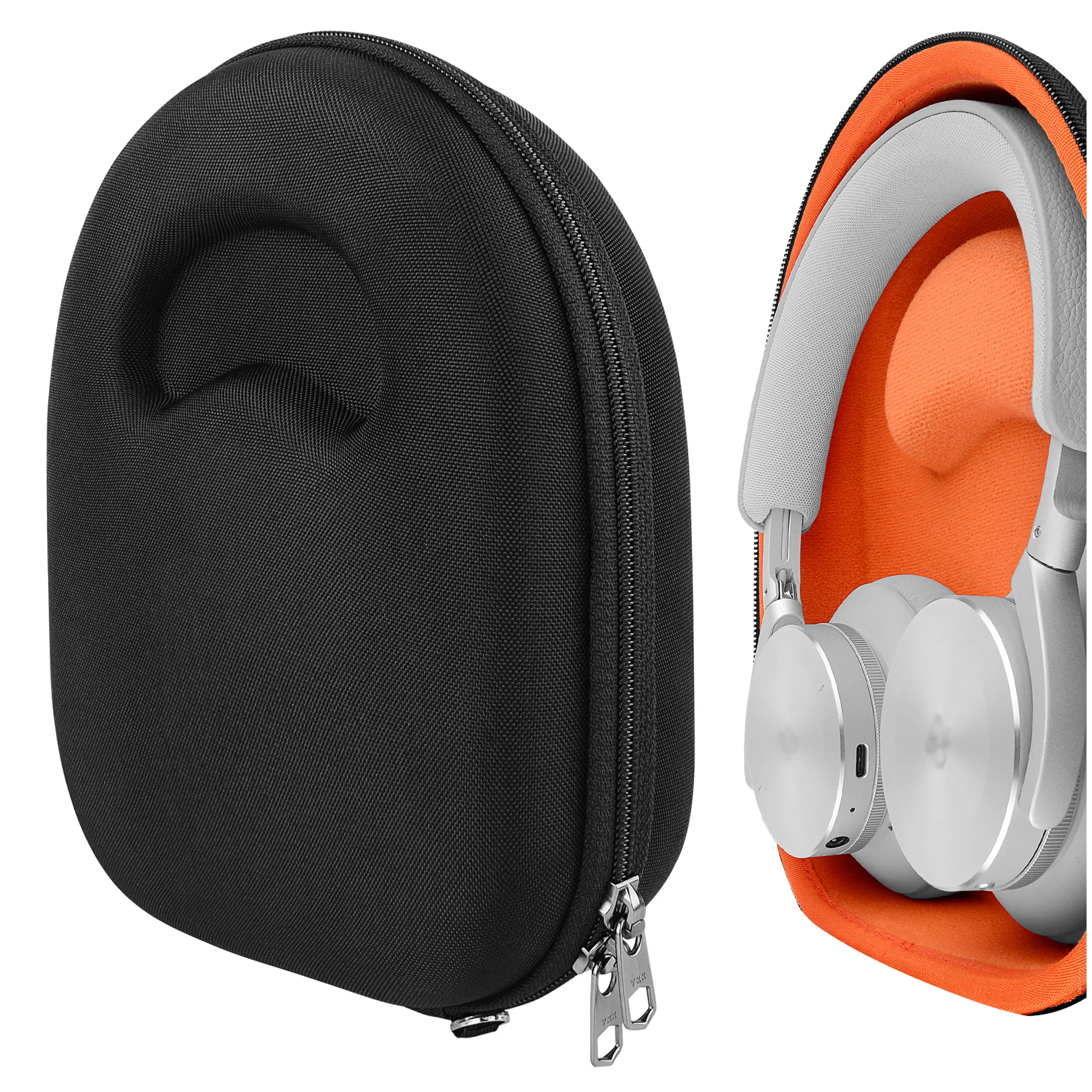 Geekria Headphones Case Pouch For Bang&Olufsen Beoplay H95, H9i, H9, H8, Hard Portable Protective Headset Bag with Cable Storage