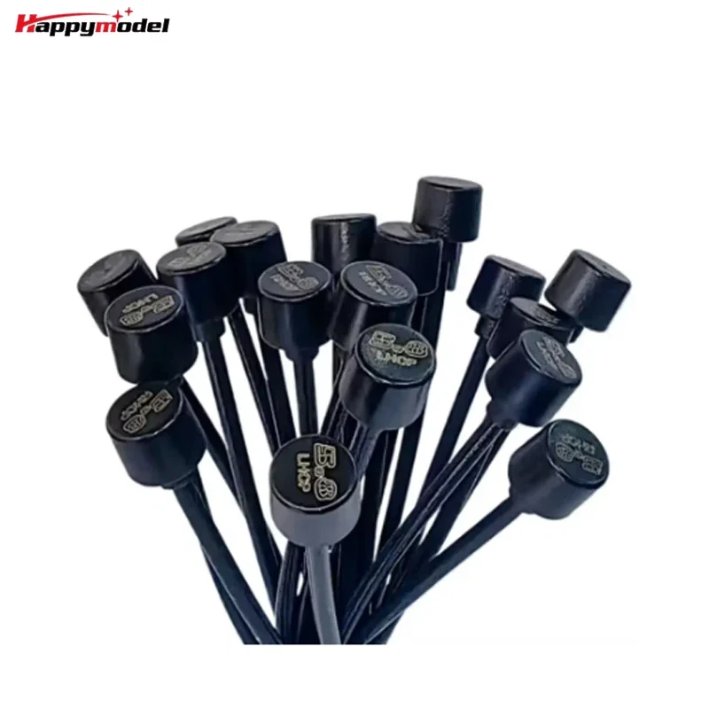 HappyModel 5.8GHz 2.5db Lollipop Omni Antenna 150mm SMA 60mm UFL RHCP LHCP 5500-6000MHz for RC FPV Racing Freestyle Drones